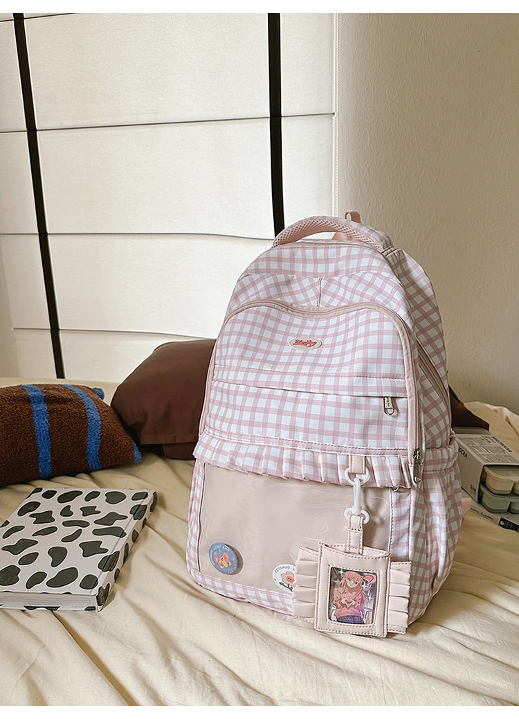 Lässiger Multi-Taschen stilvoller Schulrucksack
