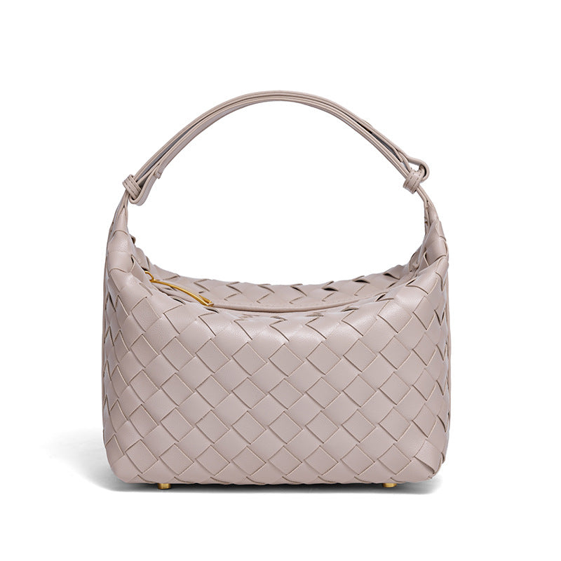 Handgefertigte Geflochtene Leder Mini Tasche Brehn