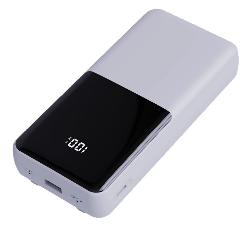 Tragbare Powerbank mit Integrierter Ladestation und Digitaler Anzeige Brehn
