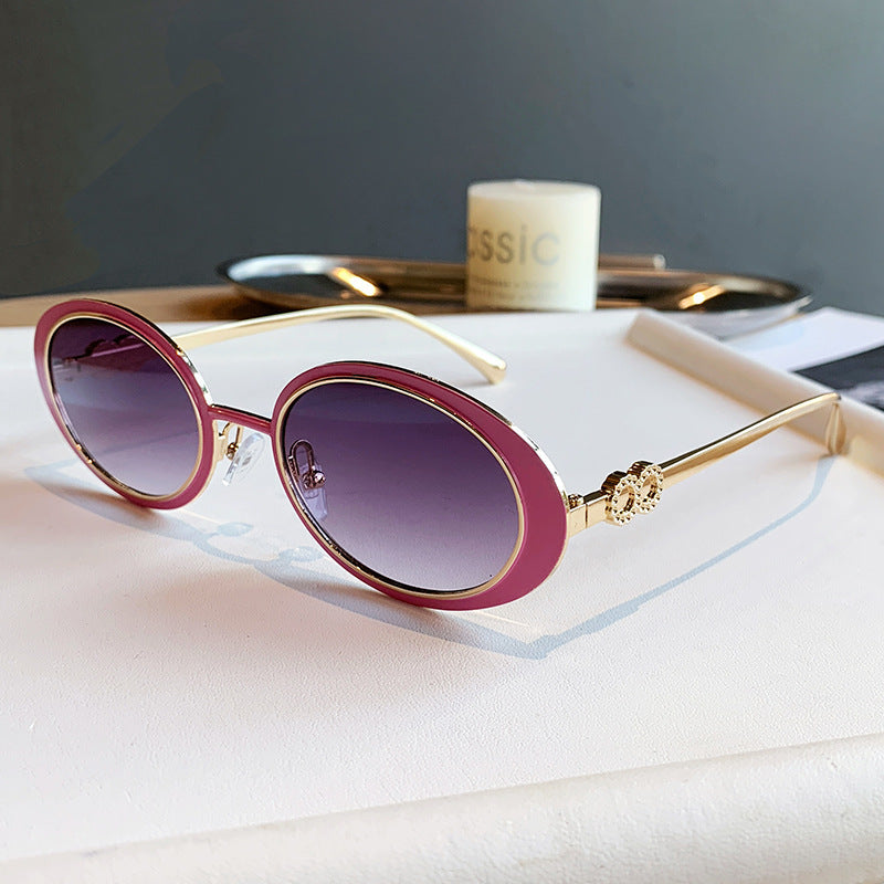 Damen modische Sonnenbrille mit stilvollem ozeanischen Design Brehn