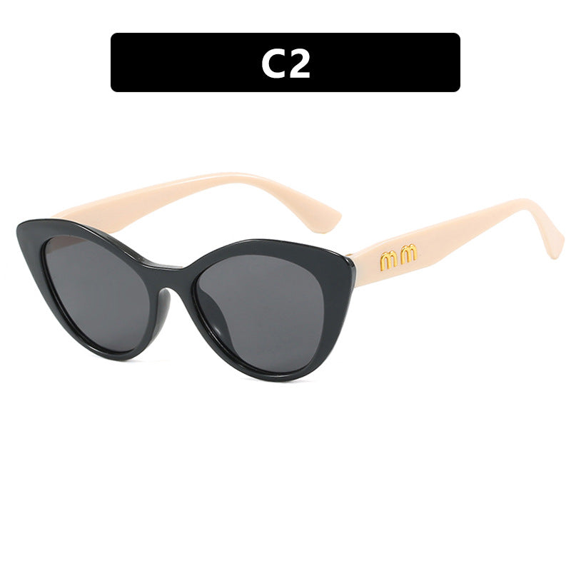 Damen extravagante Cat-Eye Sonnenbrille mit schützendem UV-Filter Brehn