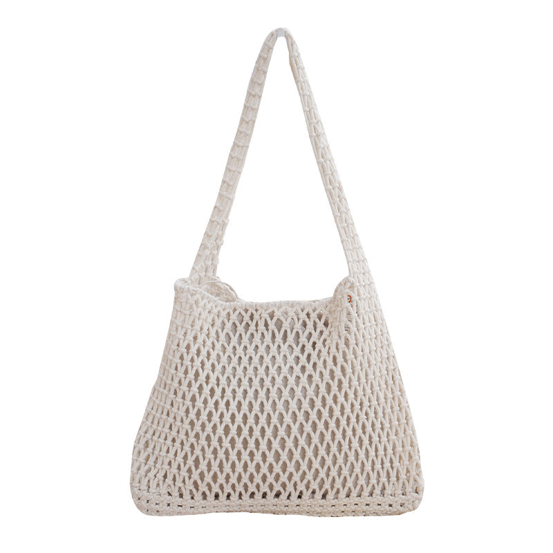 Handgefertigte Netztasche Aus Natürlichem Material Brehn