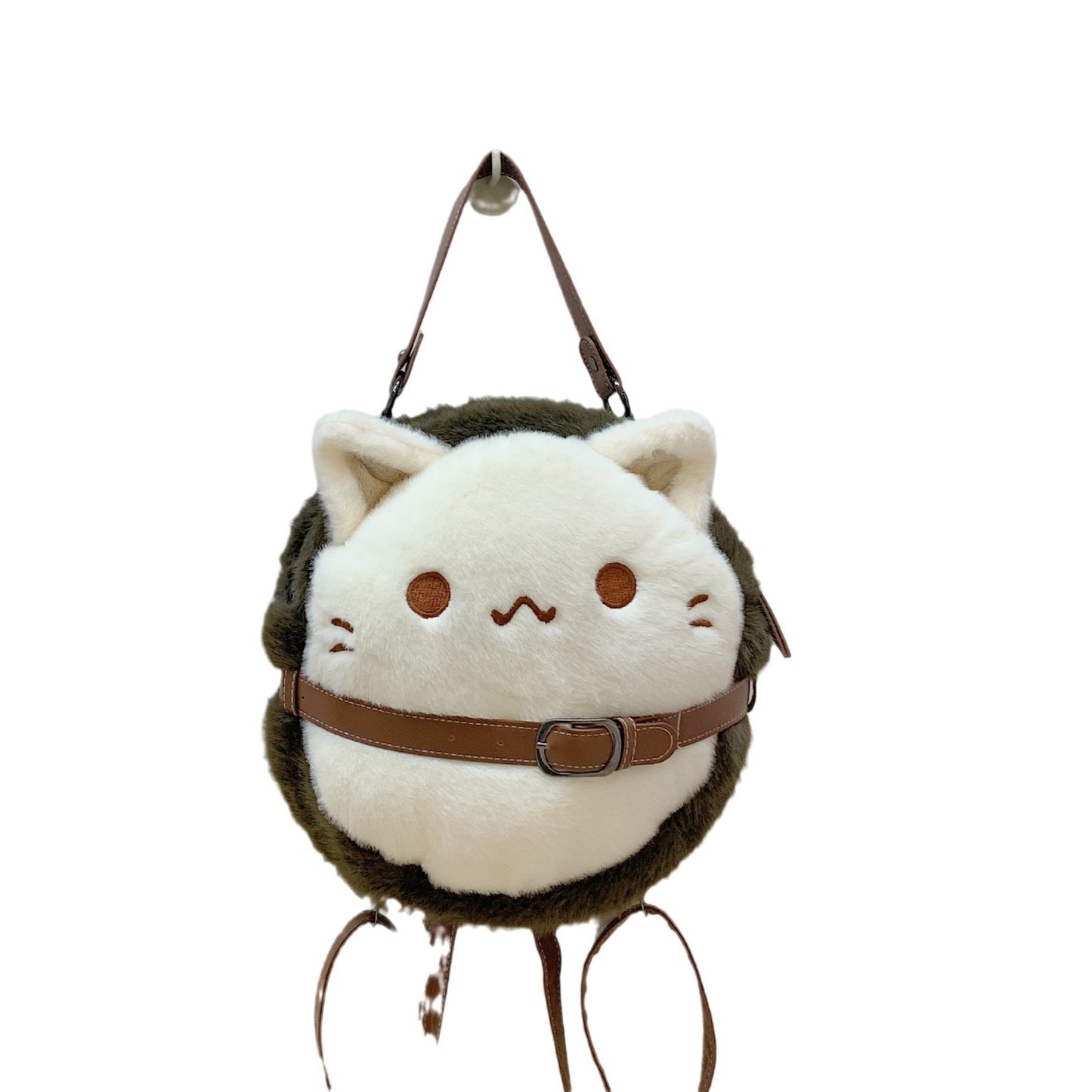 Plüsch-Kinderrucksack mit Niedlichem Katzenmotiv Brehn
