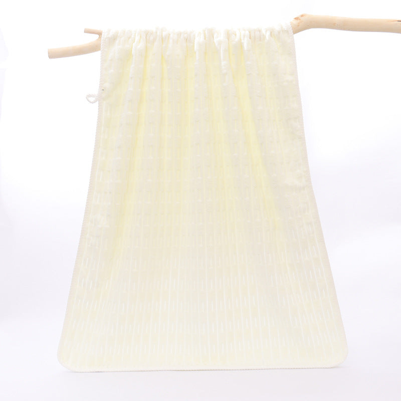 Damen Elegantes Frottee Handtuch mit modernen Mustern Brehn