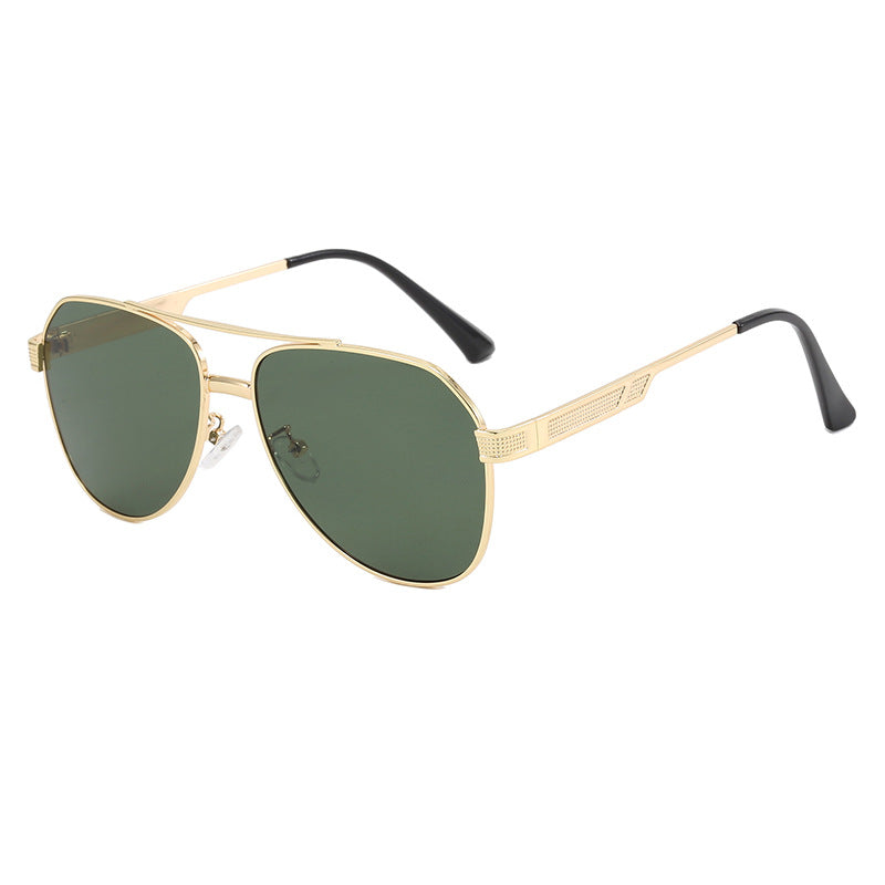 Damen elegante Aviator-Sonnenbrille mit robustem Metallrahmen und UV-Schutz Brehn