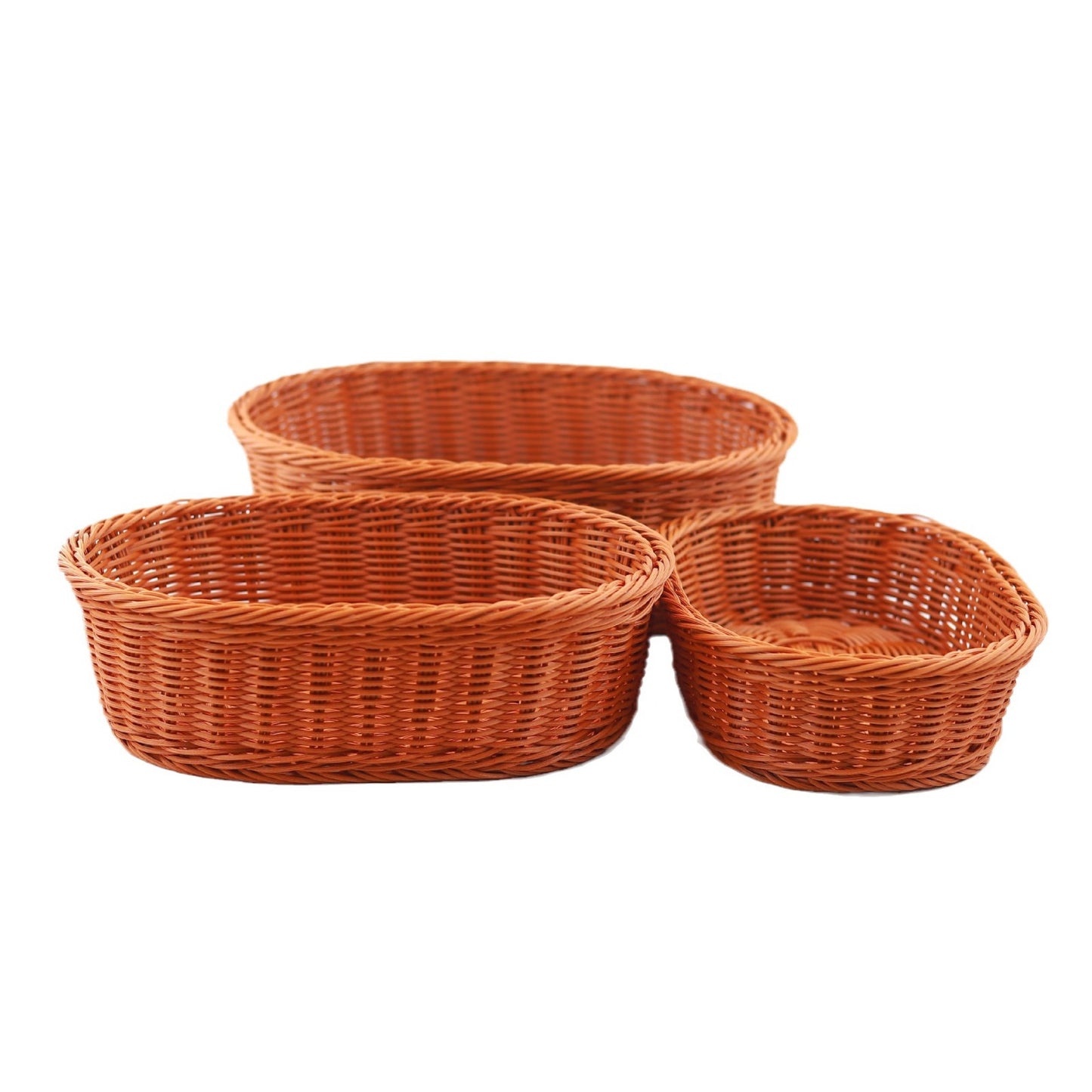 Unisex Korbset aus geflochtenem Material Brehn