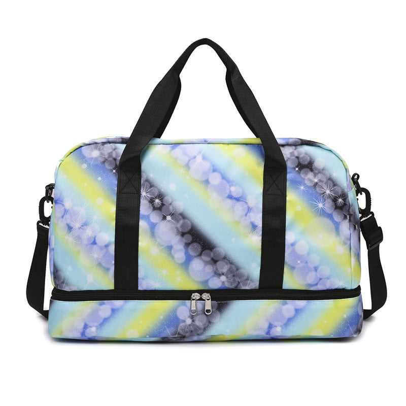 Freizeit-Reisetasche mit Buntem Design und Mehreren Fächern Brehn