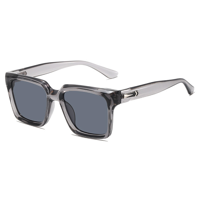 Elegante Übergroße Quadratrahmen-Sonnenbrillen Brehn