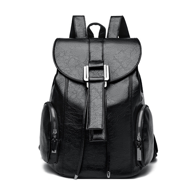 Retro-Chic Vegan Leder Rucksack Brehn