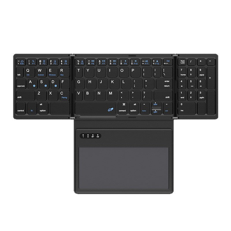 Ultra-Slim Tragbare Bluetooth-Tastatur mit Touchpad Brehn