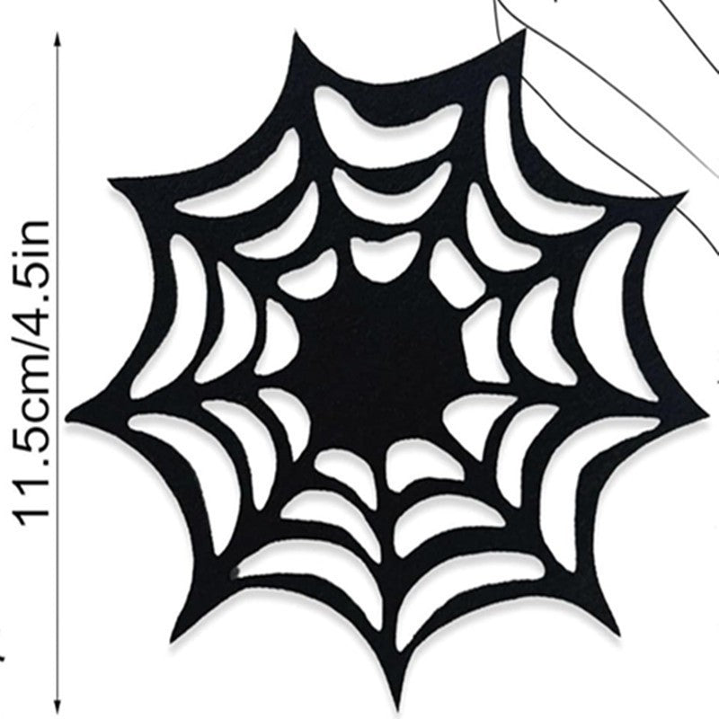 Detaillierter Vinyl-Fledermaus-Wandaufkleber für Halloween Dekoration