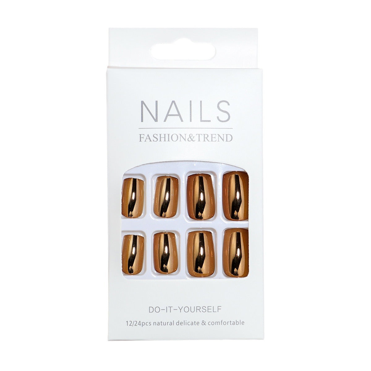 Premium DIY Glänzende Press-On Nagelspitzen Brehn