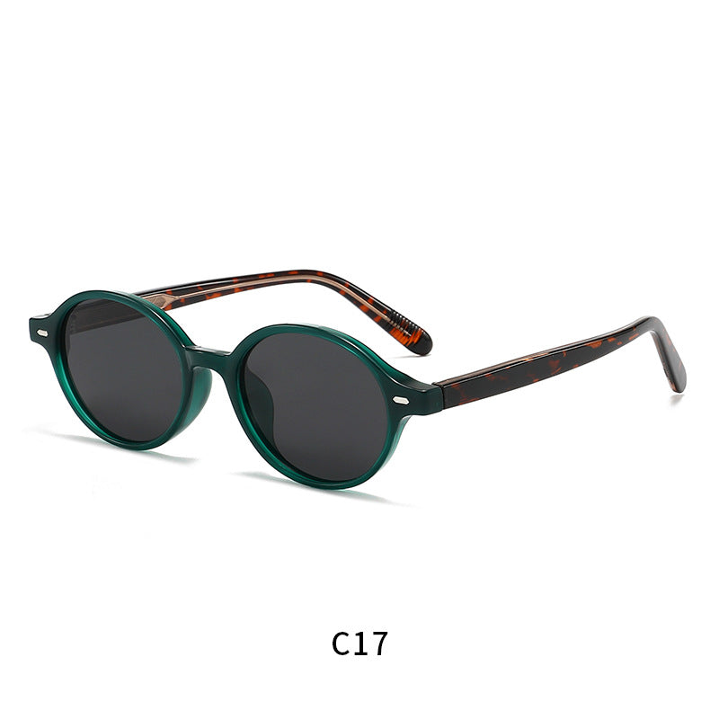 Damen trendige runde Sonnenbrille Brehn