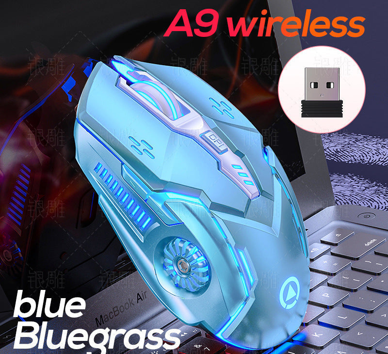 Drahtlose Gaming-Maus mit RGB-Beleuchtung Brehn