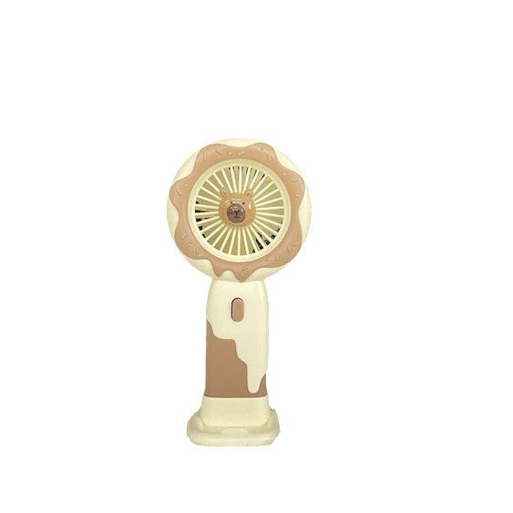 Unisex Tragbarer USB Mini-Ventilator mit mehreren Geschwindigkeitsstufen und flexibler Neigung Brehn