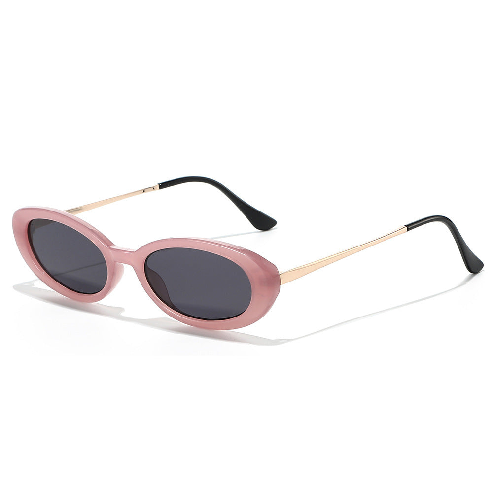 Elegante Übergroße Oval Sonnenbrille Brehn