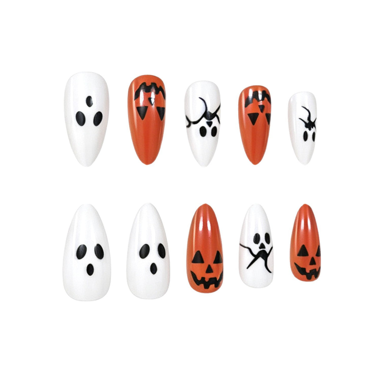 Halloween-Themen-Nail-Art Brehn