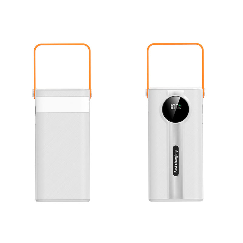 Tragbare Powerbank mit Ergonomischem Tragegriff und Digitaler Ladestandsanzeige Brehn