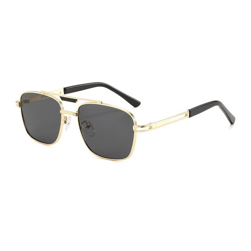 Herren Luxus Quadrat Rahmen Sonnenbrille Brehn