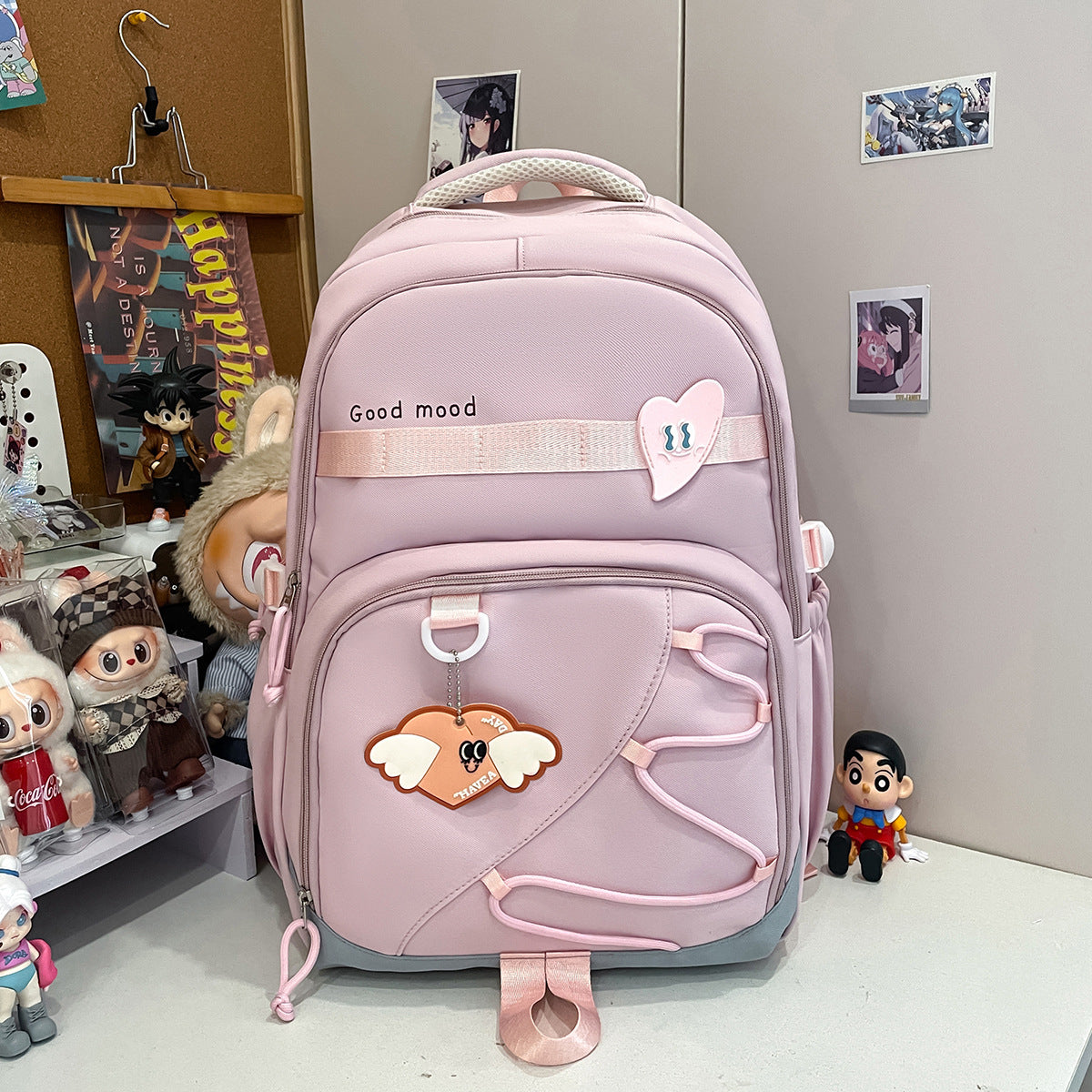 Rucksack mit Stilvollem Design und Praktischen Außenfächern Brehn