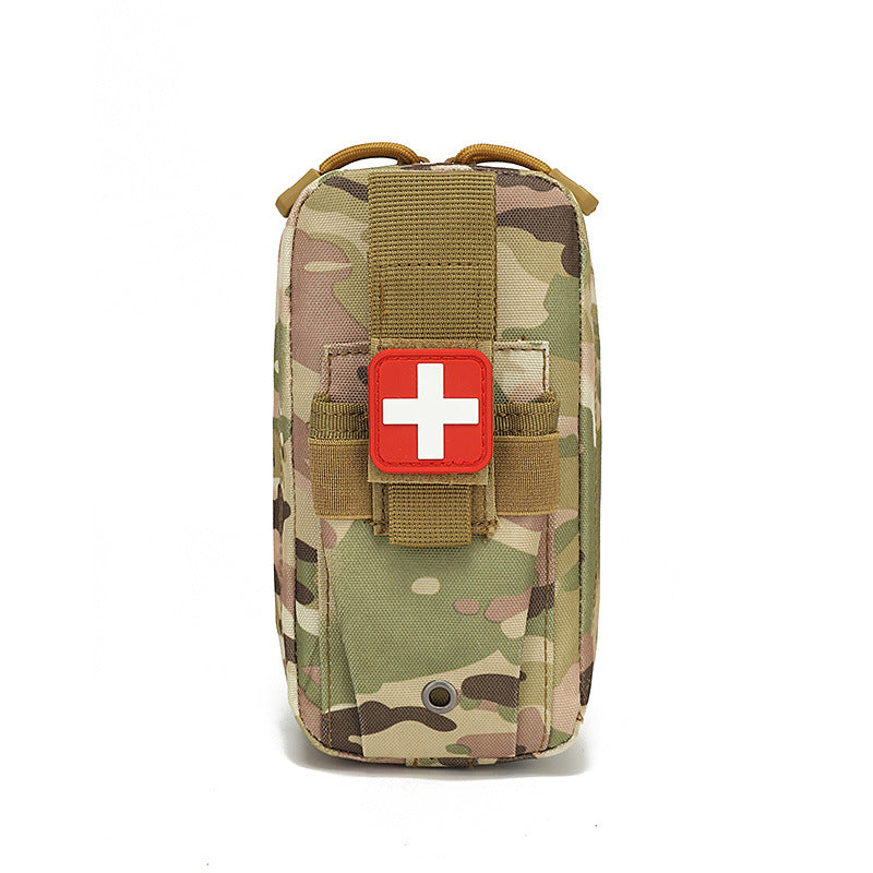 taktische MOLLE Erste-Hilfe-Tasche aus strapazierfähigem Nylon mit Entwässerungsösen Organizer Brehn