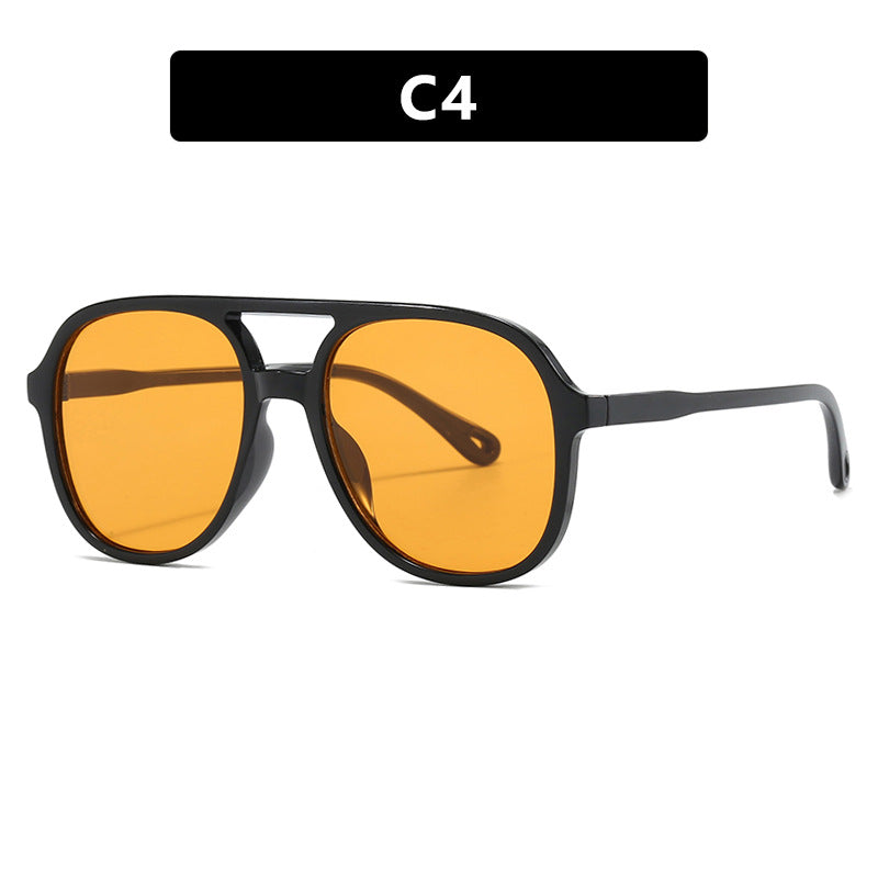 Damen modische Sonnenbrille mit außergewöhnlichem quadratischem Rahmen Brehn