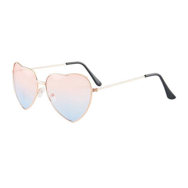 Damen Herzförmige Sonnenbrille mit UV-Schutz und elegantem Rahmen Brehn