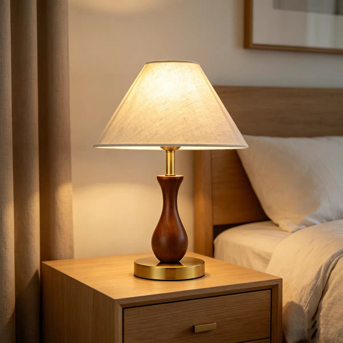 Moderne Floral Akzent Tischlampe