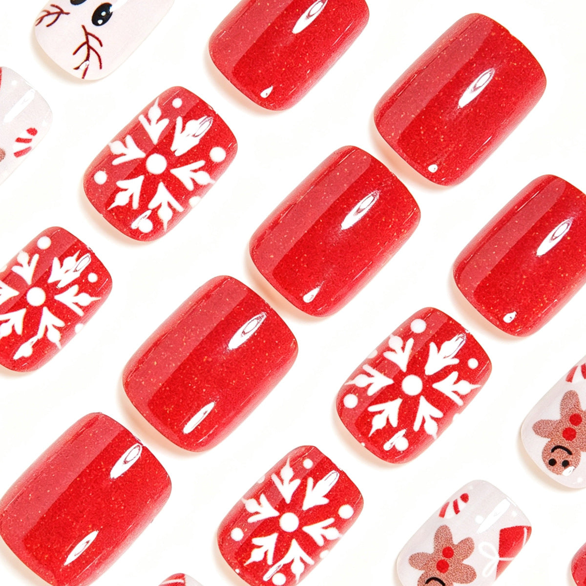 Festliches thematisiertes Press-On Nail Art Set Brehn 1788858489