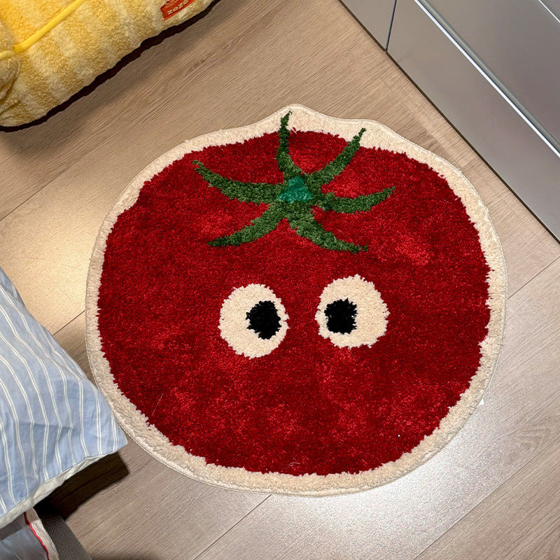 Süßer Avocado-förmiger Teppich