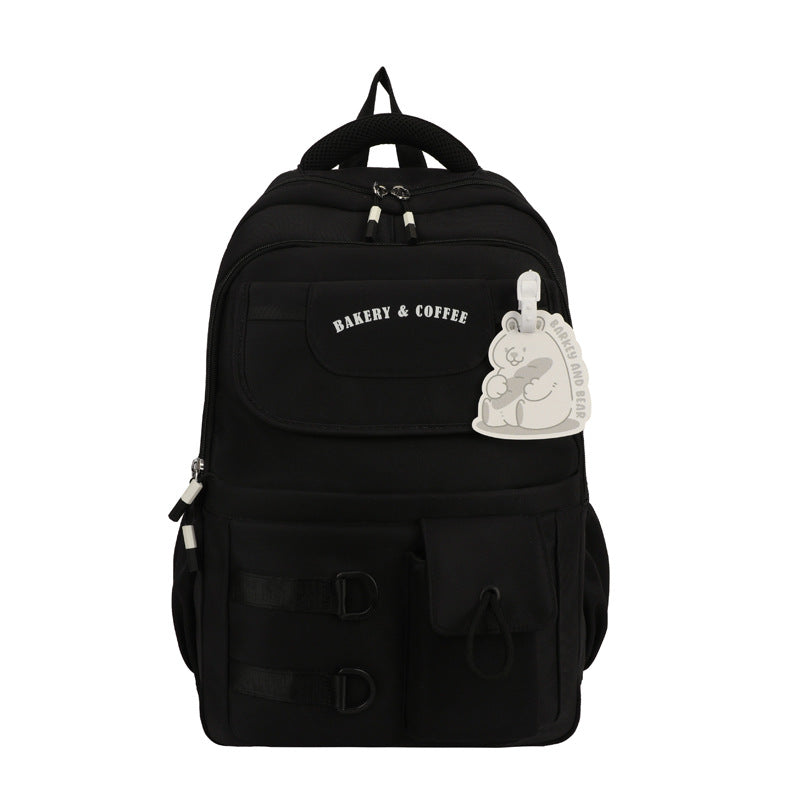 Stylischer Mehrfach-Taschen-Rucksack Brehn