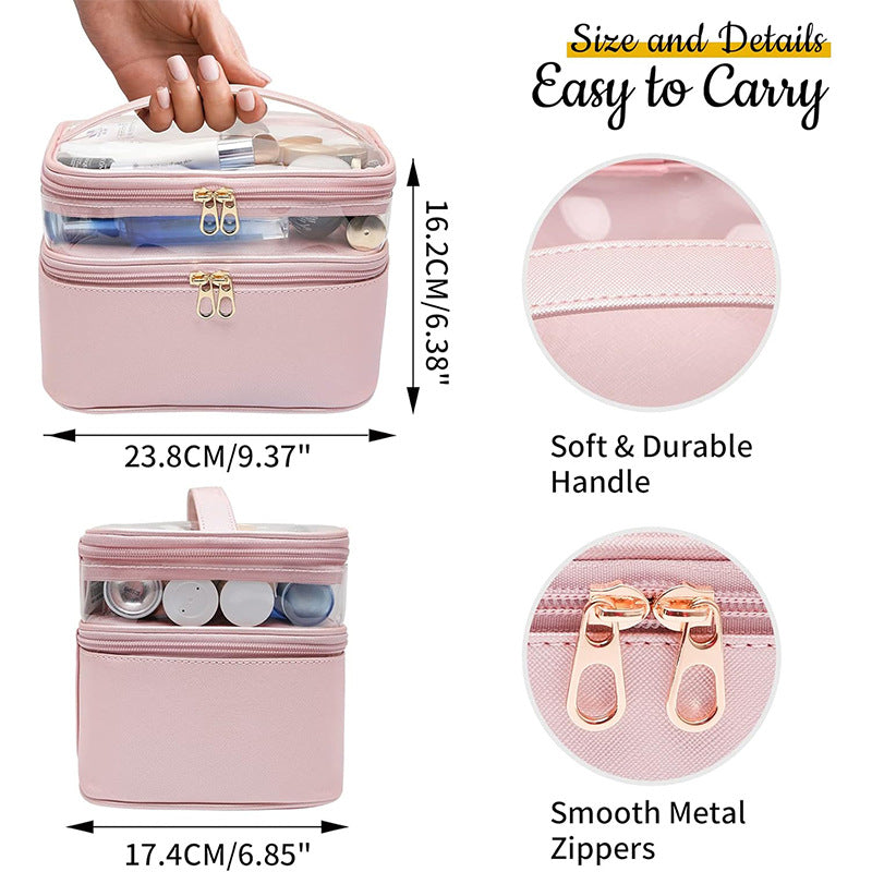 Kosmetik Organizer mit Doppeltem Fach Brehn