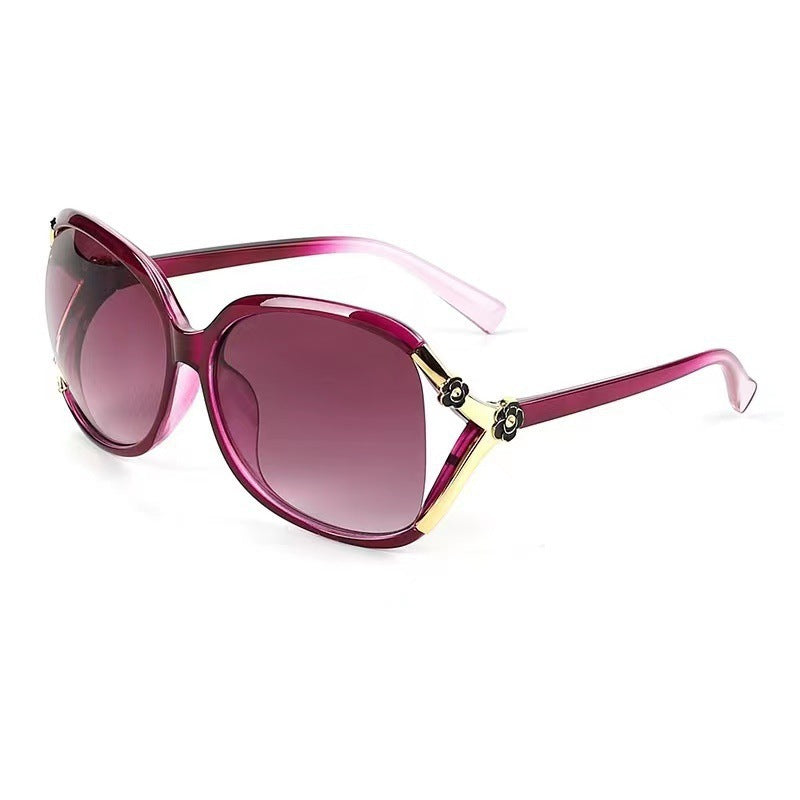 Elegante Übergroße Schmetterlingssonnenbrille Brehn