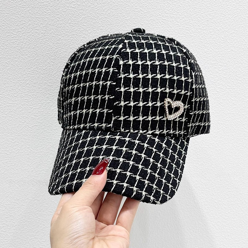 Damen Strukturierter Stoff Baseballcap Brehn 1784084142