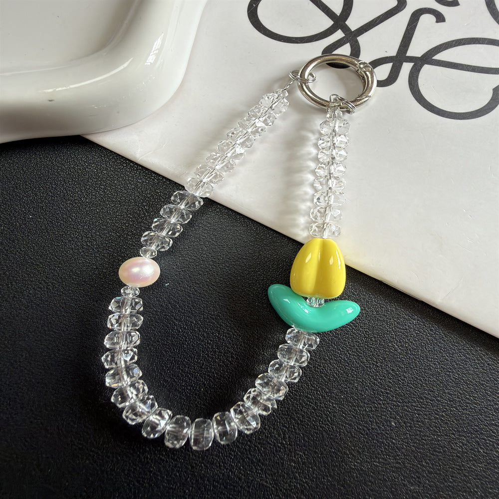 Perlen Charm Schlüsselanhänger Halter Brehn 1790135619