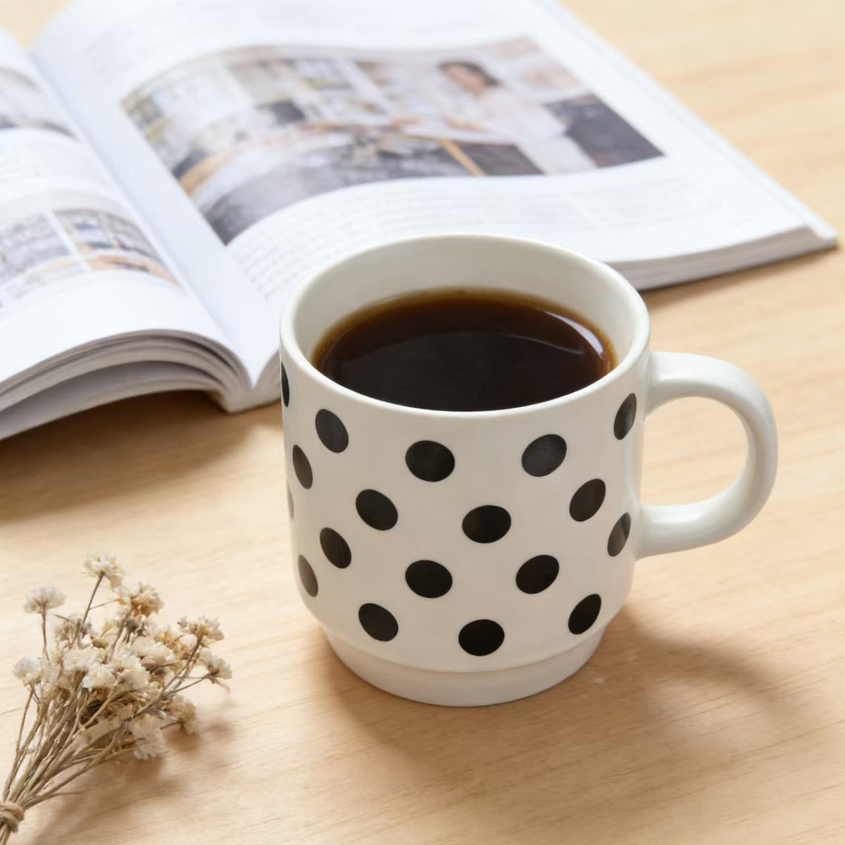 Keramische Kaffeetasse Brehn