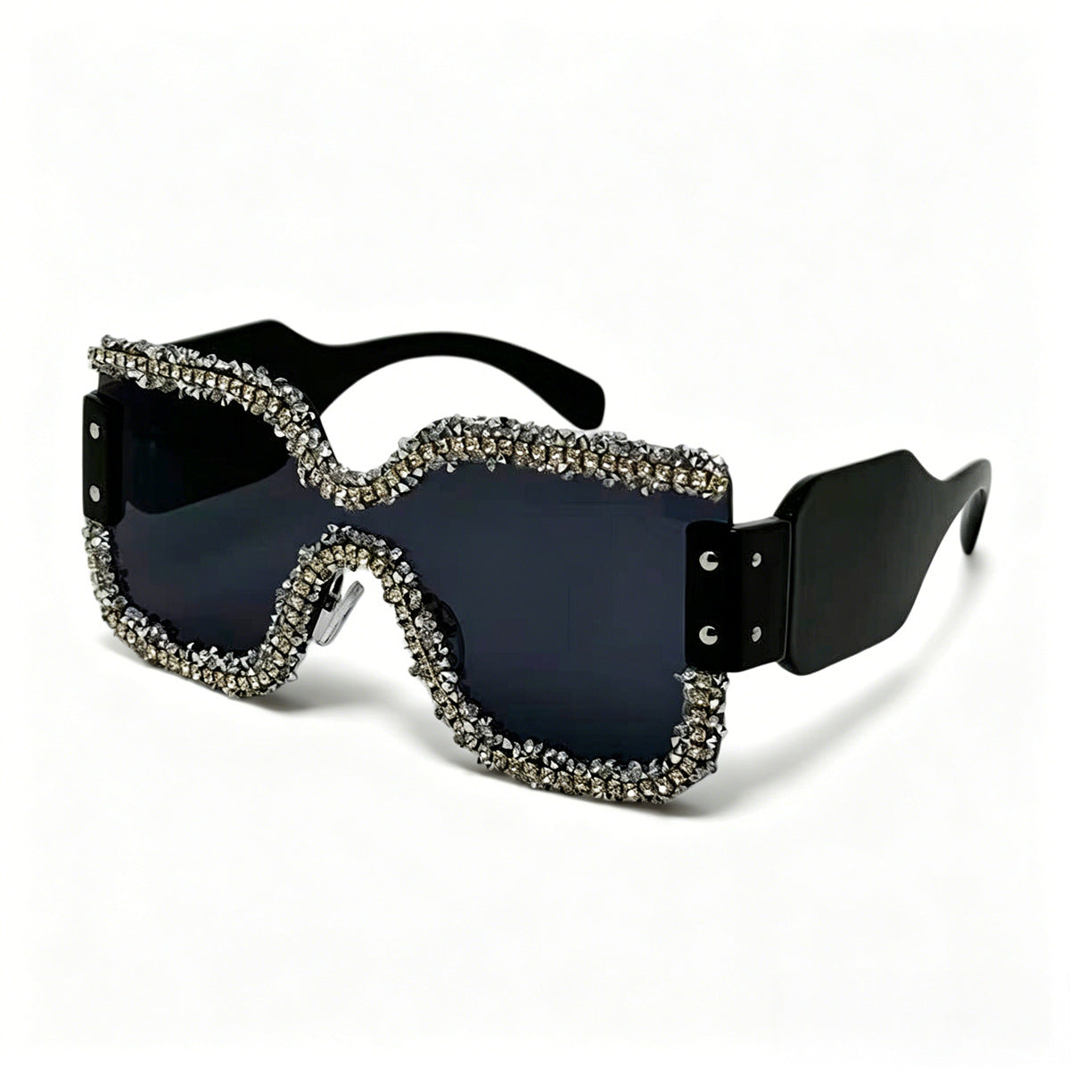 Damen modische Schutzbrille mit einzigartigem Kristallrahmen Brehn