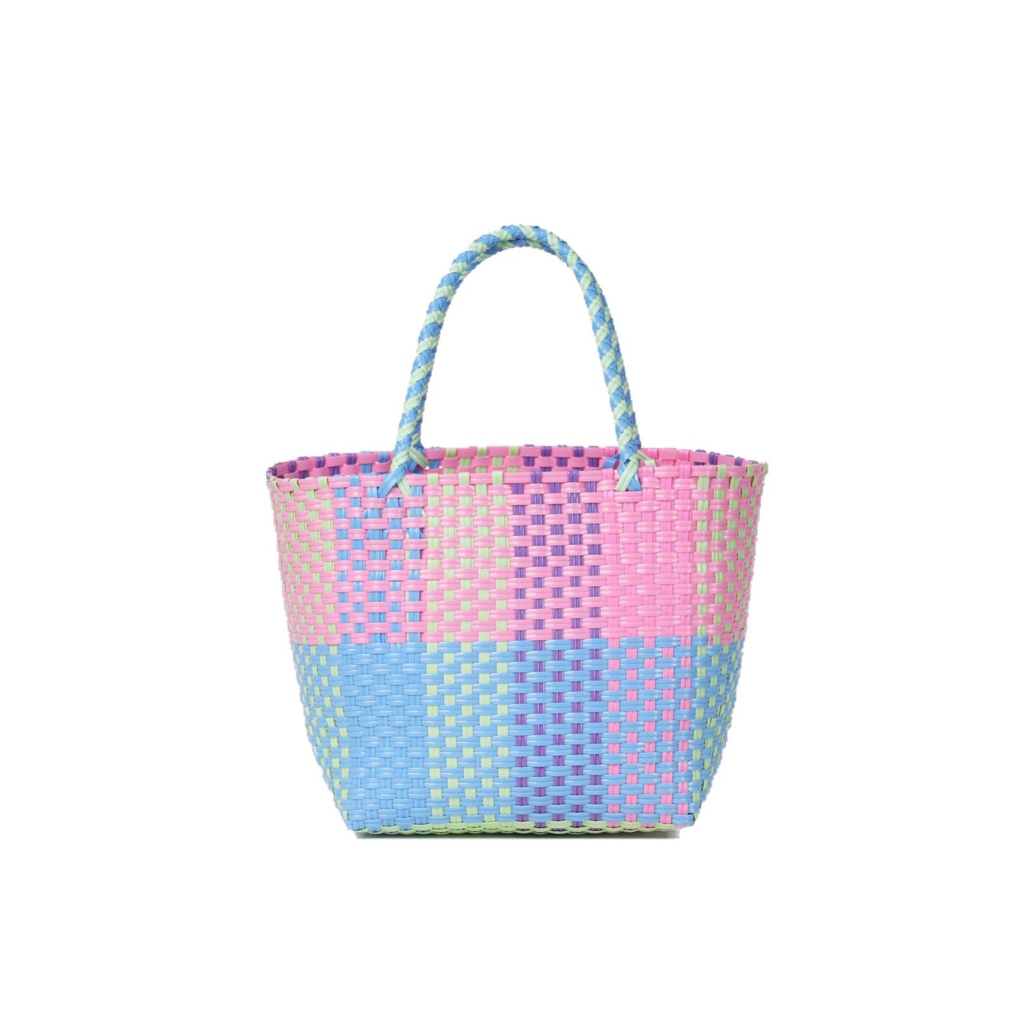 Bunte Einkaufstasche Aus Recyceltem Material Brehn