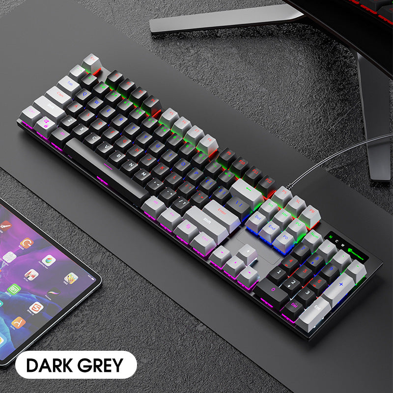 Ergonomische RGB Mechanische Gaming-Tastatur Brehn