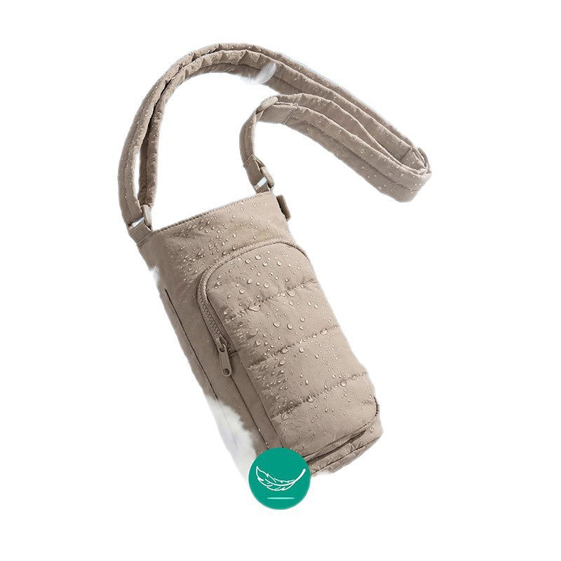 Isolierte Wasserflasche Hülle mit Tasche