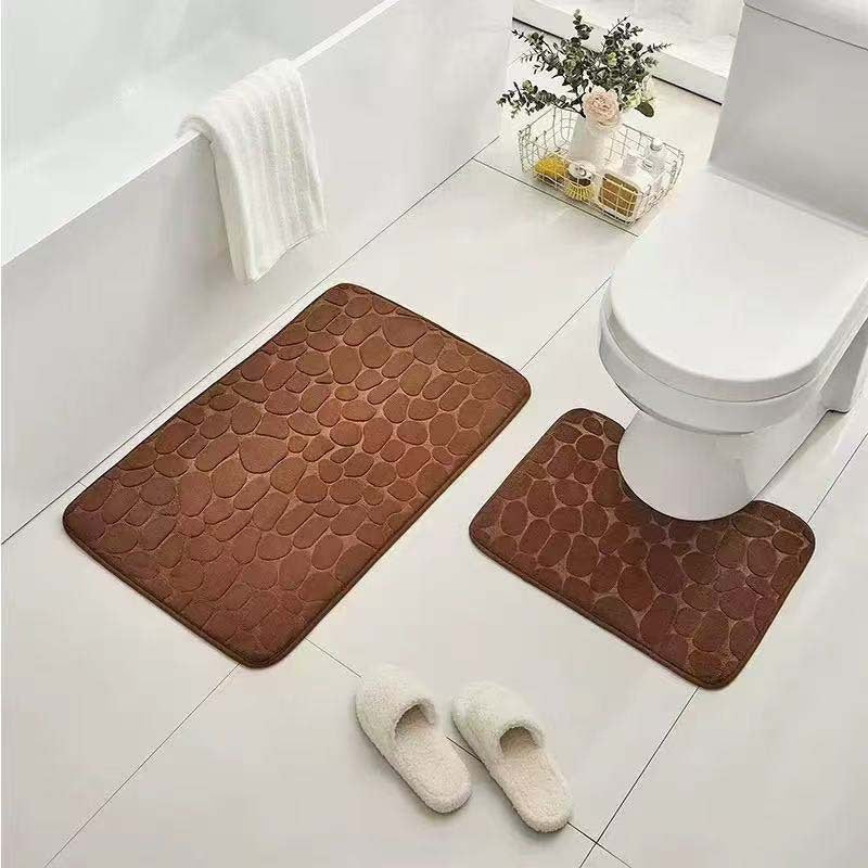 Dekorativer Badezimmermatten Set