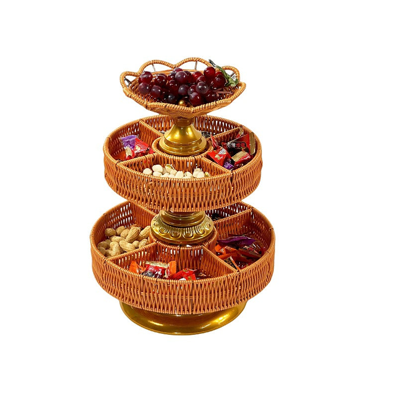 Etagere für Snacks und Früchte Brehn