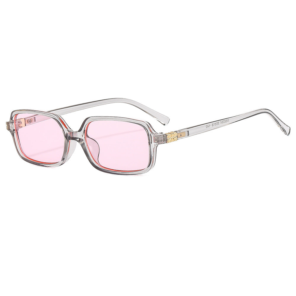Damen modische Sonnenbrille mit elegantem Kunststoffrahmen und ausgefallenem Design Brehn