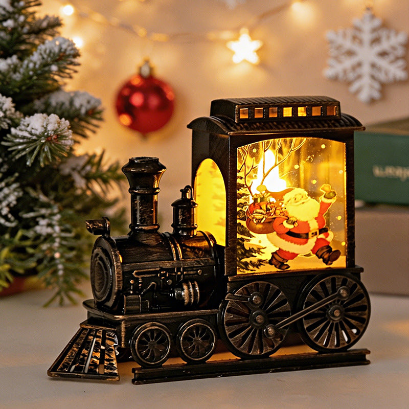 Weihnachtliche LED Zuglaterne Brehn