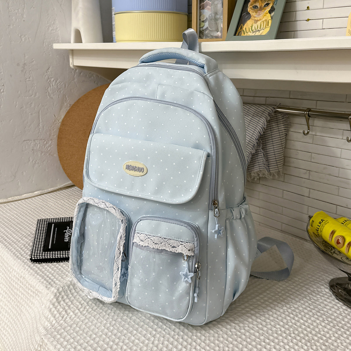 Stilvoller Mehrzweck-Muster-Rucksack Brehn
