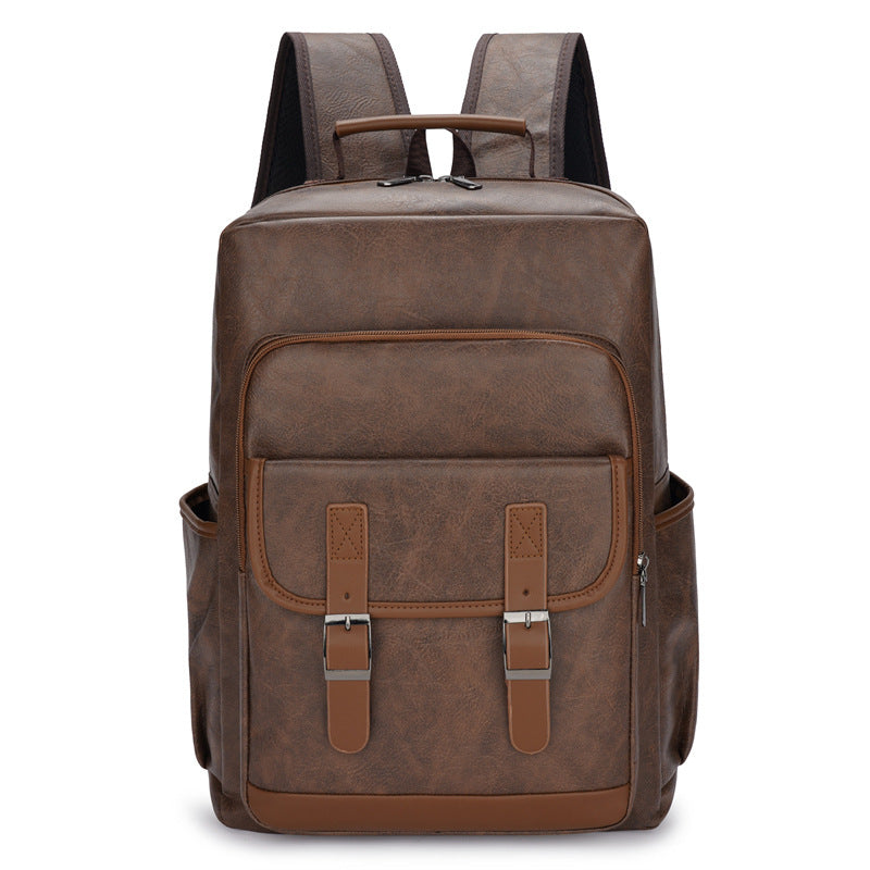 Mehrzweck Faux-Leder Rucksack