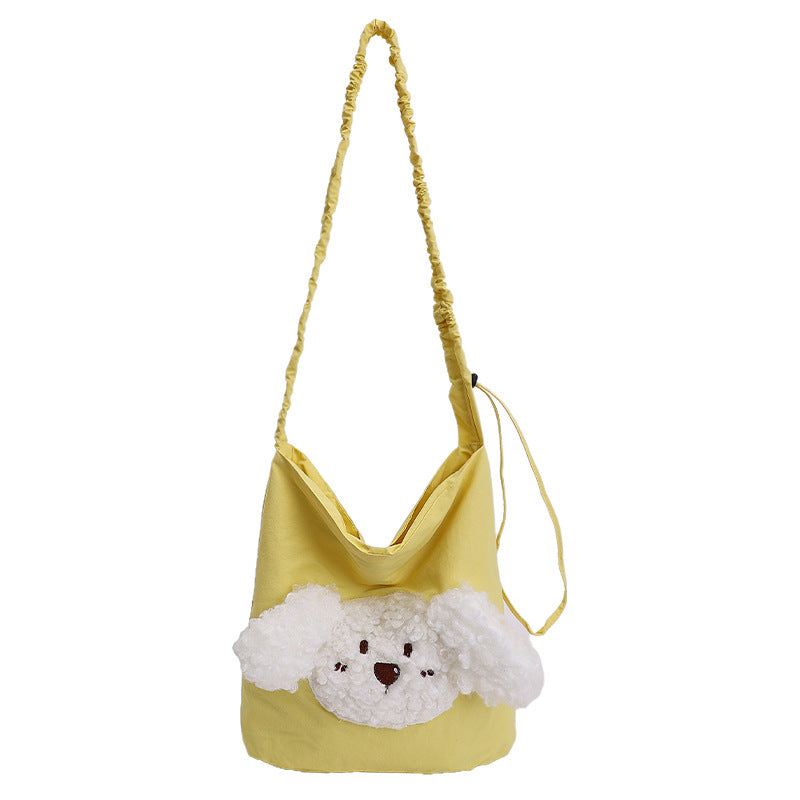 Verspielt Dog-Themen Schultertasche