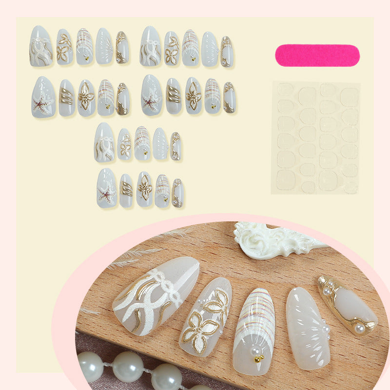 Artisanaler Press-On-Nagelset Brehn
