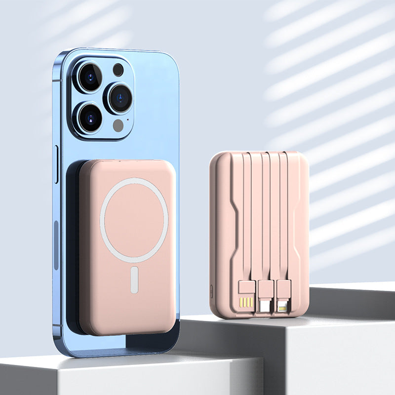 Magnetische Powerbank mit Schnellladefunktion Brehn