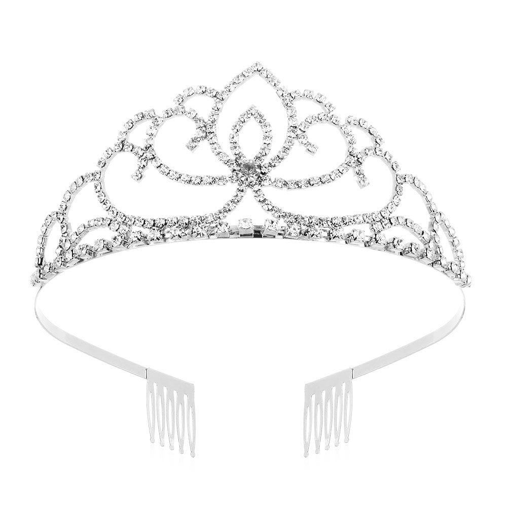 Damen Funkelnde Hairstyling Tiara Brehn